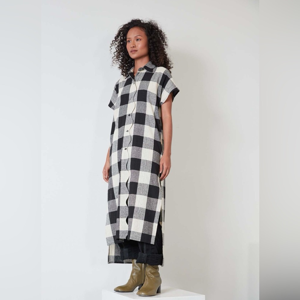 Rujuta Sheth Sam Shirt in Mono Chex XS